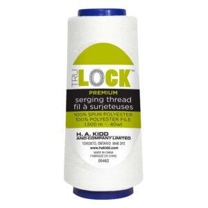 TRULOCK Premium fil pour surjeter 1500m - blanc #1005449
