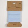 Biais de coton 20mm X 3 mètres - Bleu pâle