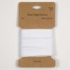 Biais de coton 20mm X 3 mètres - Blanc