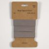 Biais de coton 20mm X 3 mètres - Gris