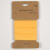 Biais de coton 20mm X 3 mètres - Jaune