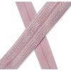 Biais élastique (fold over) 20mm - Rose bébé