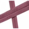 Biais élastique (fold over) 20mm - Vieux rose