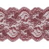 Dentelle élastique 100mm - Bordeaux