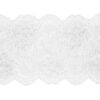 Dentelle élastique 100mm - Blanche
