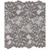 Dentelle élastique 150mm - Gris