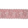 Dentelle élastique 30mm - Vieux rose