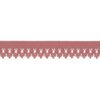 Élastique dentelé 13mm - Vieux rose