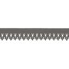 Élastique dentelé 13mm - Gris