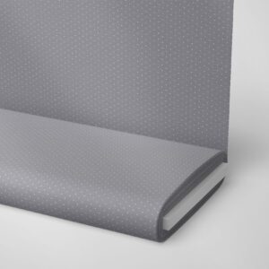 Popeline points - Gris