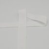 Biais élastique (fold over) mat 20mm - Blanc