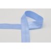 Biais élastique soyeux (fold over) 20mm - Bleu pâle