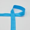 Biais élastique soyeux (fold over) 20mm - Turquoise