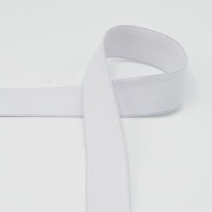 Ruban élastique 25mm (waist band) - Blanc