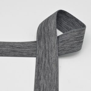 Ruban élastique 40mm (waist band) - gris moyen mélangé