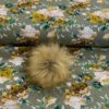 Pompon fausse fourrure 10,5cm - Brun
