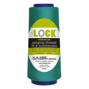 TRULOCK Premium fil pour surjeter 1500m - Aqua #1005427
