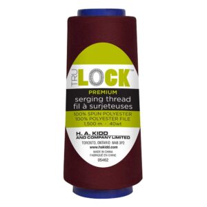 TRULOCK Premium fil pour surjeter 1500m - Bourgogne #1005445