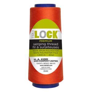 TRULOCK Premium fil pour surjeter 1500m - Tangerine #1005470