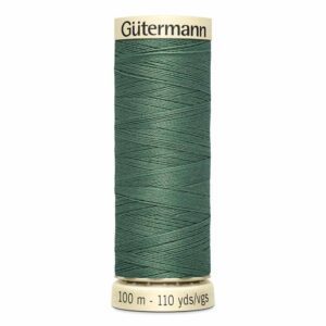 Fil Polyester Gutermann 100m - Vert acier #646