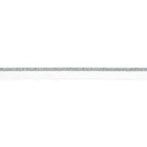 Passepoil brillant 10mm - Blanc