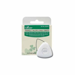 Craie de tailleur triangulaire blanche - CLOVER 432/W