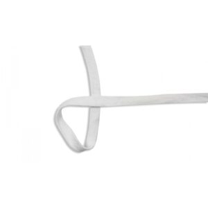 Cordon plat 2cm - Blanc