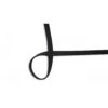 Cordon plat 2cm - Noir