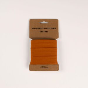 Biais de jersey 20mm X 3 mètres - Caramel