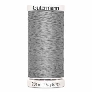 Fil polyester GUTERMANN MCT 250m - gris brume #102