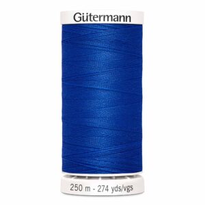 Fil polyester GUTERMANN MCT 250m - bleu cobalt #251