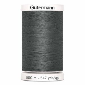 Fil polyester GUTERMANN MCT 500m - gris rail #115