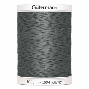 Fil polyester GUTERMANN MCT 1000m - gris rail #115
