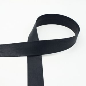 Sangle similicuir Vintage 38mm - Bleu minuit