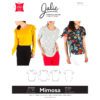 Patron Jalie 3890 - MIMOSA - T-shirts