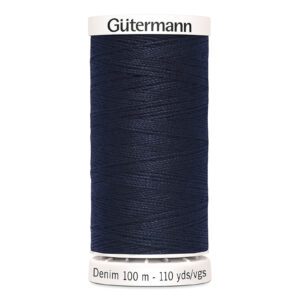 GUTERMANN Fil jeans 100m - Bleu foncé #6950