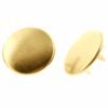 Boutons-pression émaillés sans couture or - 11.5mm (1⁄2″) - 6 paires UNIQUE SEWING