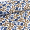 Jersey Coton imprimé - Les grosses marguerites Bleues
