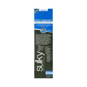 Rouleau SULKY Sticky Fabri-Solvy - blanc - 30.5cm x 5.5m (12″ x 6v.)