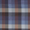 Flanelle Plaid - Bleu denim, bordeaux, gris