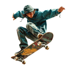 Transfert DTF - Skate 1 - 2 formats disponibles