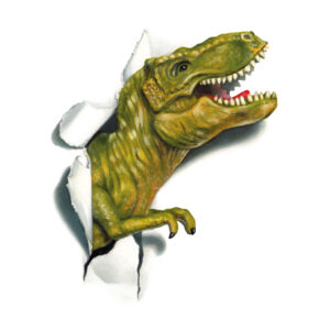 Transfert DTF - Dino explose  - 2 formats disponibles