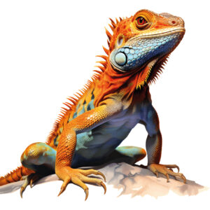 Transfert DTF - Lézard 3 - 2 formats disponibles