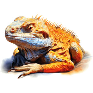 Transfert DTF - Lézard 4 - 2 formats disponibles