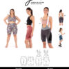 Patron Jalie 4454 - Cuissard de vélo