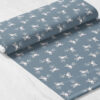 Jersey de coton Les petites souris - Bleu poudre