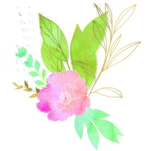 Transfert DTF - Le bouquet de douceur 1 - 7" X 7"