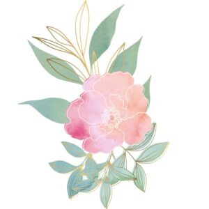 Transfert DTF - Le bouquet de douceur 3 - 7" X 7"