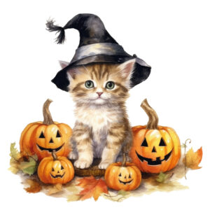 Transfert DTF - Le petit Arthur d'halloween - 5" X 5"