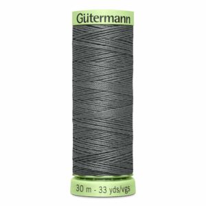 GUTERMANN Fil super résistant/À surpiqûre 30m - gris rail #115